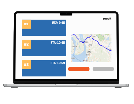 RUTEOPTIMALISERING ZOOPIT
