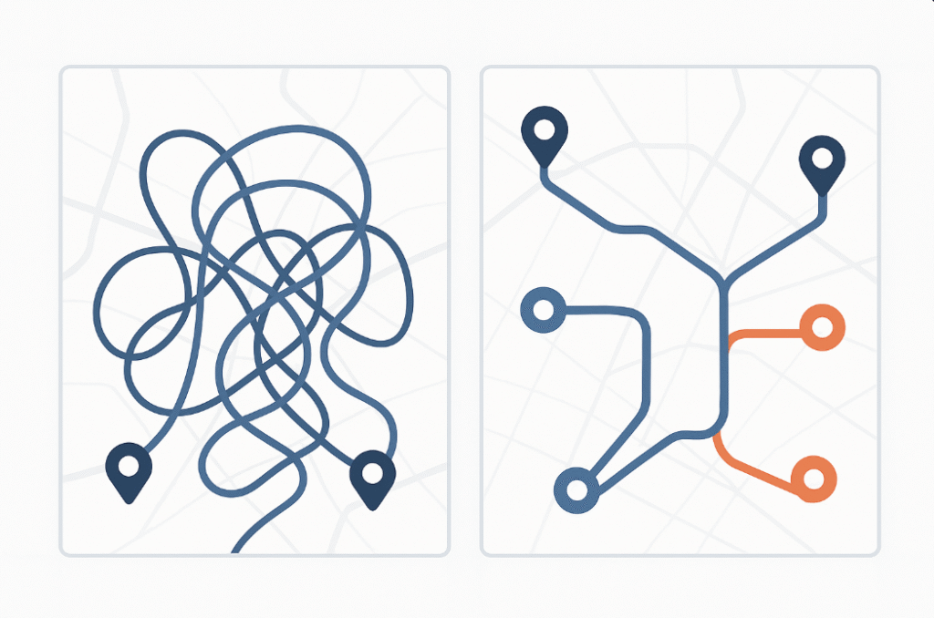 Optimalisering av ruter