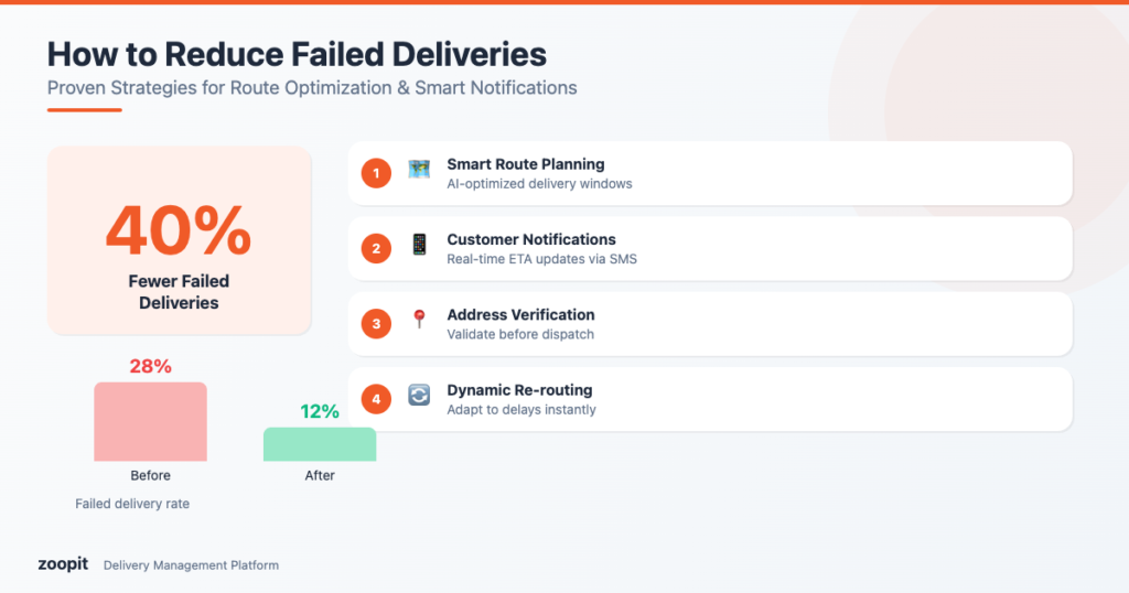 How to Reduce Failed Deliveries by 40%